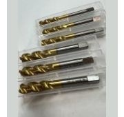 Метчик м/р 8*1,25 1 шт. с винтовой канавкой HSS TIN Coated XC